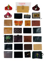Collection Of Wallets & Coins Purses: COACH, FENDI, MUNDI, Rolfs, St. Dennis & More - #S2-2