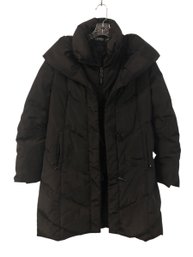 Lauren Ralph Lauren Black Quilted Puffer Jacket, Women's Size M - #CR