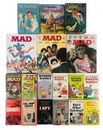 Vintage 1950s-1970s Mad Magazines & Books - #S3-4