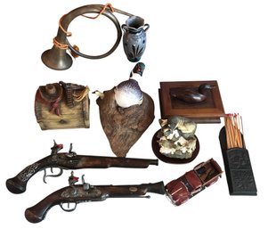 Albert L. Price Duck Decoy Box, Non-Firing Replica Pistols, Terry Redlin Truck & More - #GR
