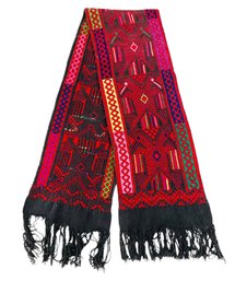 Vintage Hand Woven Table Runner - #S23-3