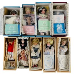 Collection Of Porcelain Dolls: Fairy Tale Forests Of The Brothers Grimm & More (NEW) - #S8-5
