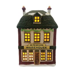 Department 56 Fezziwig's Warehouse Dickens Village Series - #S14-2