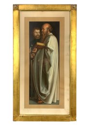 The Apostles St. Mark & St. John Chromolithograph By C. Schultz & Godefroy Engelmann - #A3