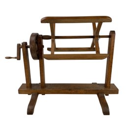 Antique Wood Yarn Winder - #FF
