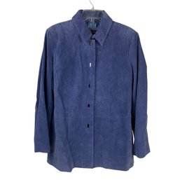 Bernardo Suede Leather Jacket (Women's Size XL) - #CR