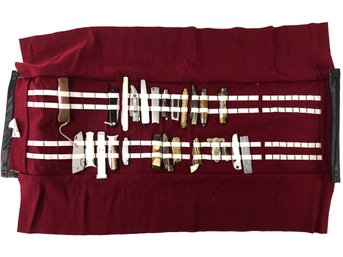 Hickory Hill Knife Roll: Laguiole, Joh. Engstrom, Gerber & More - #S11-5