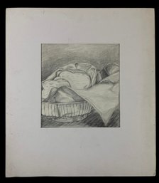 Phyllis Nick (American, 1929-2021) Signed Still Life Drawing - #11-4L