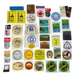 Vintage Travel Souvenir Campsite / Hiking Patches, Decals & More - #S2-3
