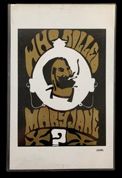 Zig Zag Man 'Who Rolled Mary Jane?' Lithographic Headshop Poster - #A4