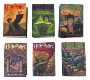 Collection Of Harry Potter Hardcovers Books, First Edition - #S15-1