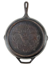 Lodge Boy Scouts Of America 12-Inch Cast Iron Skillet - #S8-4