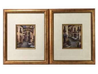 Buon Appetito I & Buon Appetito II Framed Art Prints By Ruane Manning - #A8