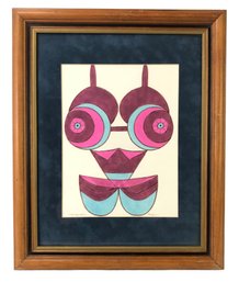 Abstract Lithograph, Signed Reefna, Venezuela - #A3