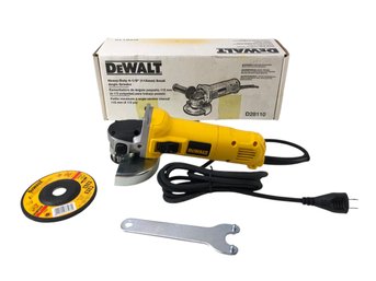Dewalt D28110 Heavy Duty 4-1/2' Small Angle Grinder (WORKS) - #S3-3