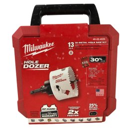 Milwaukee 49-22-4025 Hole Dozer 13-Piece Bi-Metal Hole Saw Kit (NEW) - #S10-3