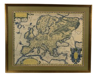 Historic Celtic Empire Map Framed Print - #SW-5