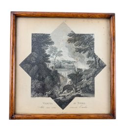 19th Century Engraving, 'View Of Tivoli' - #C3