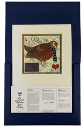 Charles Wysocki Signed Limited Edition 1983 Commemorative Print - #S28-3