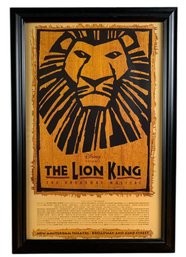 Disney The Lion King Broadway Musical New Amsterdam Theatre Poster - #BR-5