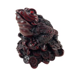 Chinese Money Frog Resin Figurine - #FS-6