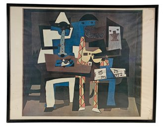 Three Musicians Framed Art Print By Pablo Picasso - #S13-F