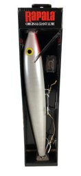 Decorative Rapala Original Giant Lure, Silver (NEW) - #S15-4