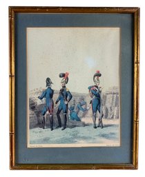 'Sapeurs Du Genie De La Garde Imperiale' Hand Colored Print - #R1
