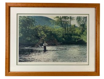 Peter Corbin Signed Limited Edition Print, Battenkill Afternoon - #A10