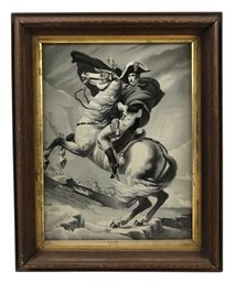 'Napoleon Crossing The Alps' Framed Tapestry - #C3