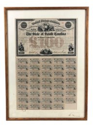 The State Of South Carolina Sterling Funded Debt Certificate - #2