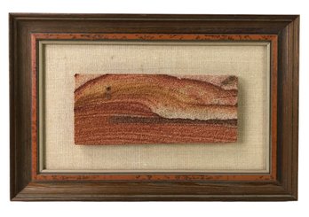 Vintage Framed Sandstone Cutting - Zion National Park, 1975 - #S12-5