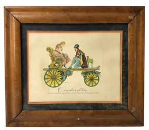 'Cinderella' Offset Lithograph By Evelyn Curro (Portugal, 1907-2005) - #S12-3