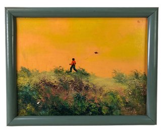 Impressionist Landscape Oil On Canvas Painting, Valerie Alo (Italy, B. 1936) - #A5