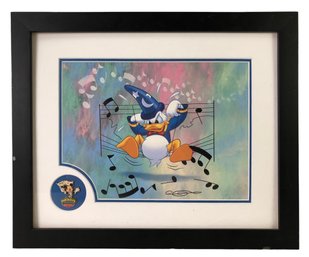 Disney Mickey's Philharmagic Donald Duck Print With Pin - #A4