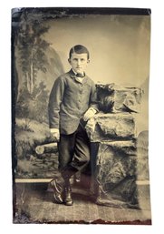 19th Century Tintype Portrait Photograph - #FS-4