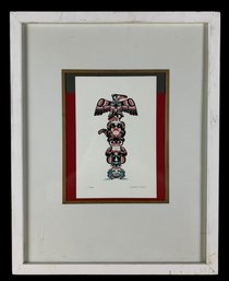 'Totem' Framed Art Print By Richard Shorty - #BR-5
