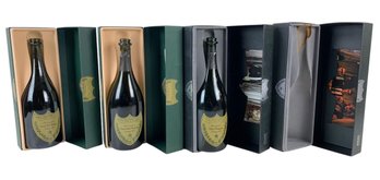 Dom Perignon Empty Bottles With Original Boxes - #S11-2