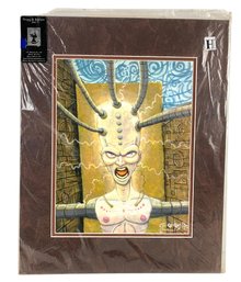 Gregory P. Rodriguez (American, B. 1973) Signed Limited Edition Print, 'Free Your Mind...Crucified' - #S11-4L