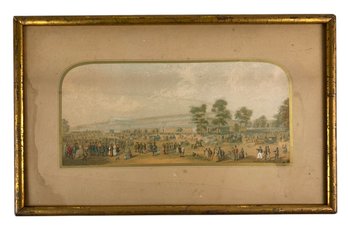 Gems Of The Great Exhibition Of 1851 (Exterior) Oil Based Color Print By George Baxter - #A1
