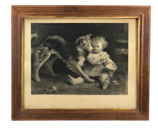 'Can't You Wait' 19th Century Engraving By C. Tomkins Junr. - #2