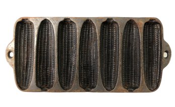 Vintage Cast Iron Cornbread Pan, Made In USA - #FS-2