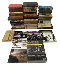 Books: Harley Davidson Manual, J.R.R. Tolkien, Of Whales And Men, Tarzan & More - #BT-F