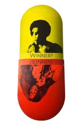 1970 Jimi Hendrix And Janis Joplin 'Winner?' Poster, Copyright L&S Productions - #S28-3