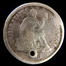 Seated Liberty Half Dime - #JC-B31