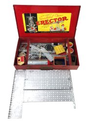 1938 A.C. Gilbert Erector Set No. 7 1/2 Engineers Set With Steel Case - #S3-3