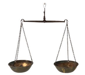 Antique Hanging Balance Scale - #S12-1