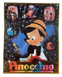 1986 Walt Disney Pinocchio Framed Movie Poster - #SW-4
