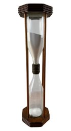 Vintage Wooden Hour Glass - #S15-3