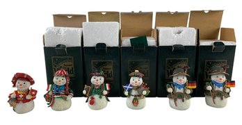 Snowmen Around The World Figurines By Roman Inc. - #S19-3